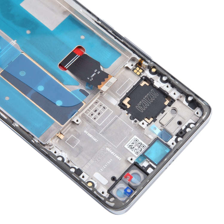 For Huawei Nova 10 Pro Original LCD Screen Digitizer Full Assembly with Frame (Silver)