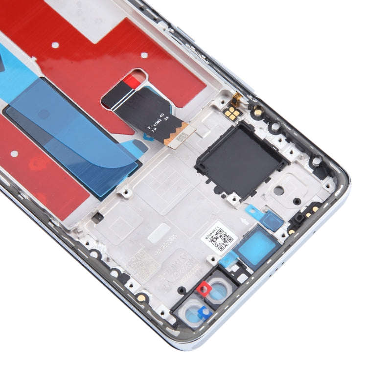 For Huawei Nova 11 Pro Original LCD Screen Digitizer Full Assembly with Frame (Silver)