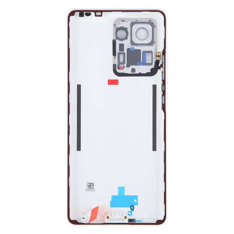 For Xiaomi Mi Mix 4 Original Battery Back Cover(White)
