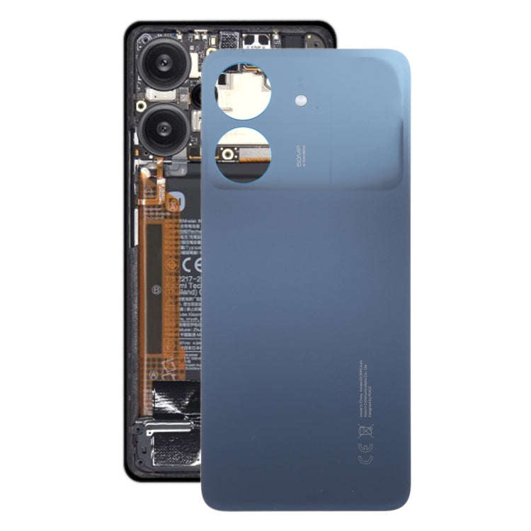 For Xiaomi Poco C65 Original Battery Back Cover(Blue)