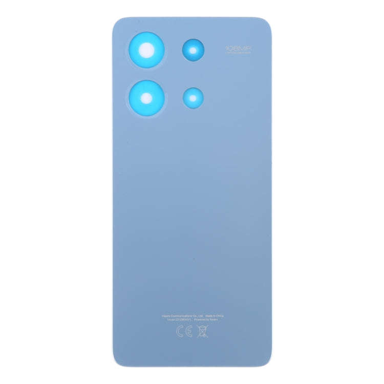 For Xiaomi Redmi Note 13 4G Original Battery Back Cover(Blue)