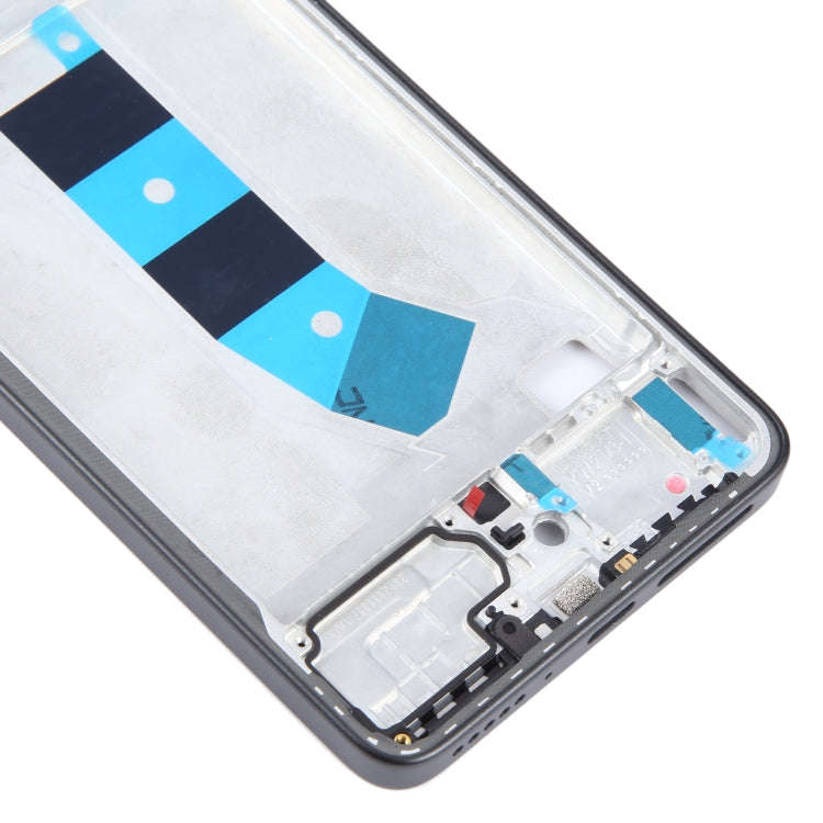 For Xiaomi Redmi Note 13 4G Original Front Housing LCD Frame Bezel Plate (Black)