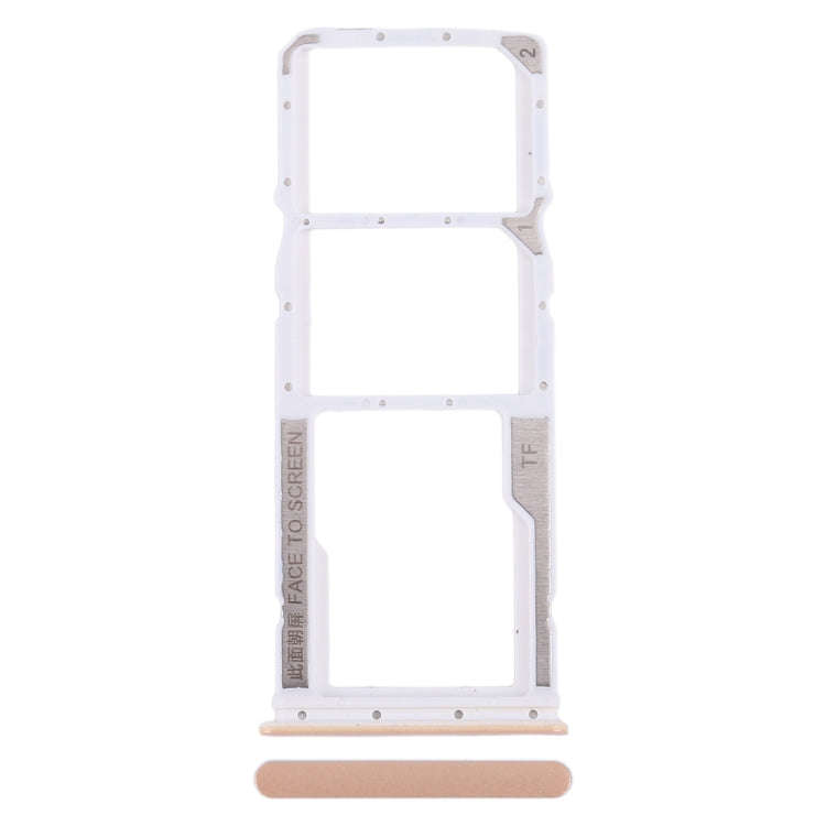 For Xiaomi Redmi Note 12 4G SIM Card Tray + SIM Card Tray + Micro SD Card Tray (Pink)