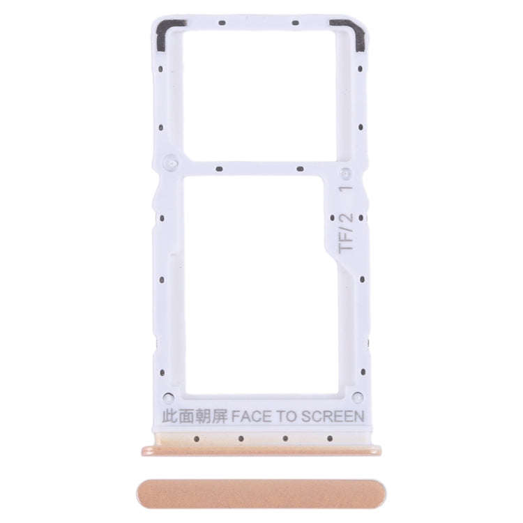 For Xiaomi Redmi Note 12 5G SIM Card Tray + SIM / Micro SD Card Tray (Pink)
