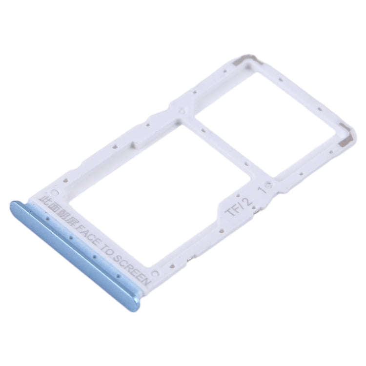 For Xiaomi Redmi Note 12 5G SIM Card Tray + SIM / Micro SD Card Tray (Blue)