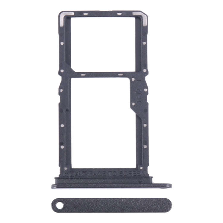 For Xiaomi Redmi Note 13 5G SIM Card Tray + SIM / Micro SD Card Tray (Black)