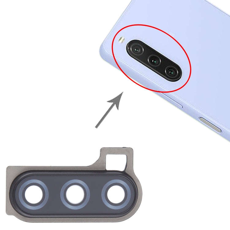 For Sony Xperia 10 V Original Camera Lens Cover (Black)
