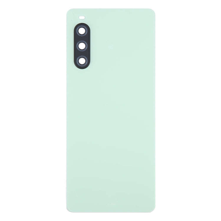 For Sony Xperia 10 V Original Battery Back Cover with Camera Lens Cover(Green)