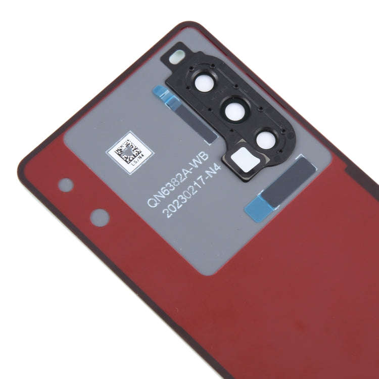For Sony Xperia 10 V Original Battery Back Cover with Camera Lens Cover(Green)