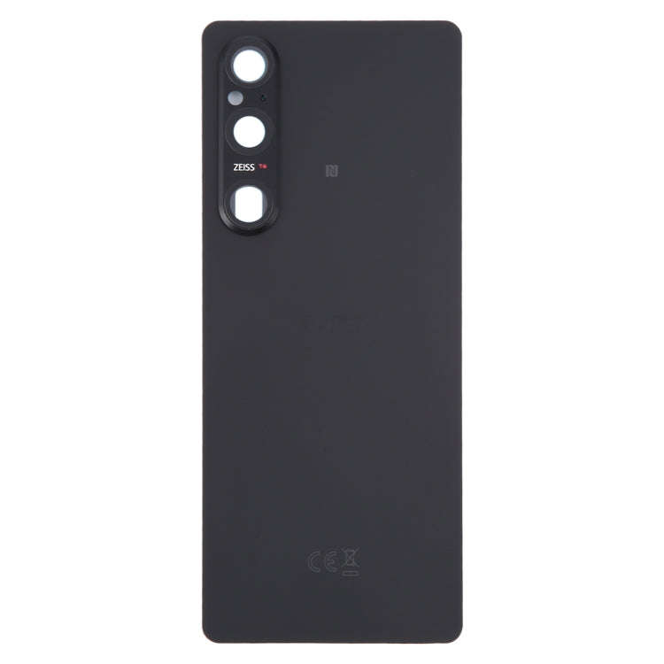 For Sony Xperia 1 V Original Battery Back Cover with Camera Lens Cover(Black)