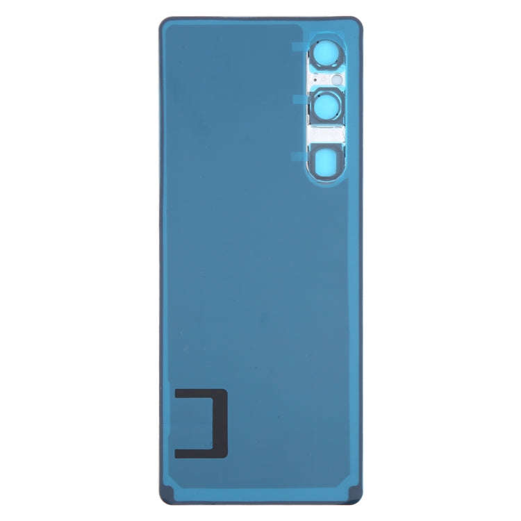 For Sony Xperia 1 V Original Battery Back Cover with Camera Lens Cover(Black)