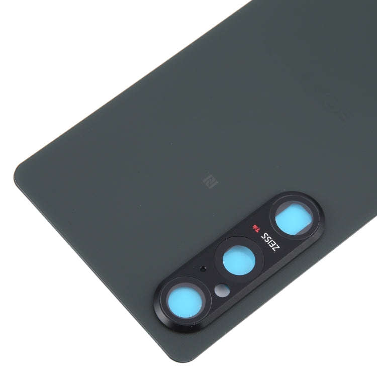 For Sony Xperia 1 V Original Battery Back Cover with Camera Lens Cover(Green)