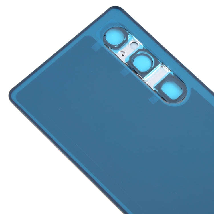 For Sony Xperia 1 V Original Battery Back Cover with Camera Lens Cover(Green)