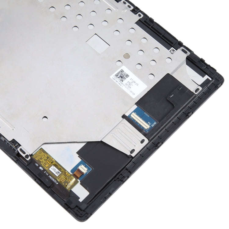 For Lenovo 10W 10 inch LCD Screen Digitizer Full Assembly with Frame (Black)