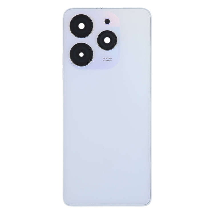 For Tecno Spark 10 Pro KI7 Original Battery Back Cover(White)