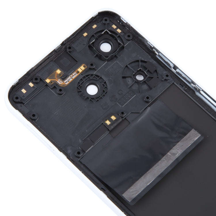 For Tecno Spark 10 Pro KI7 Original Battery Back Cover(White)