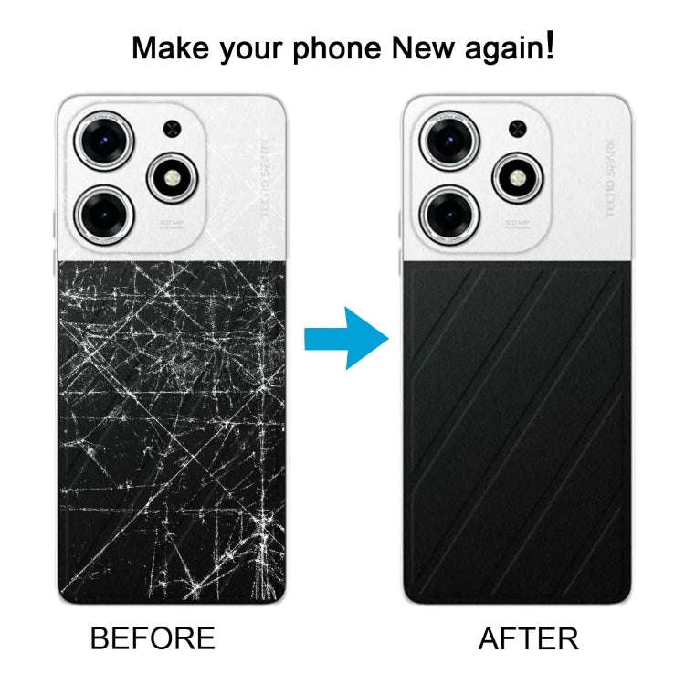 For Tecno Spark 10 Pro KI7 Original Battery Back Cover(White)