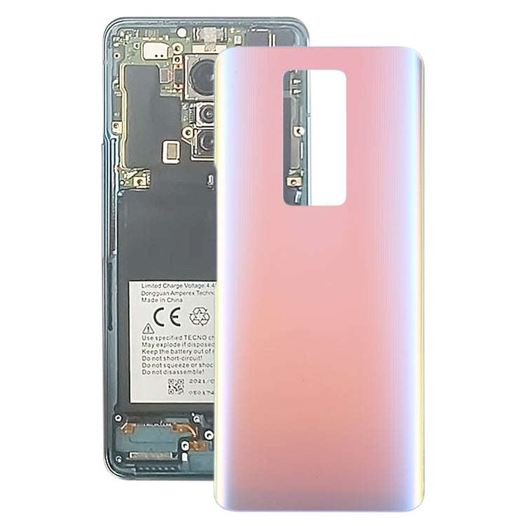 For Tecno Phantom X AC8 Original Battery Back Cover(Orange)