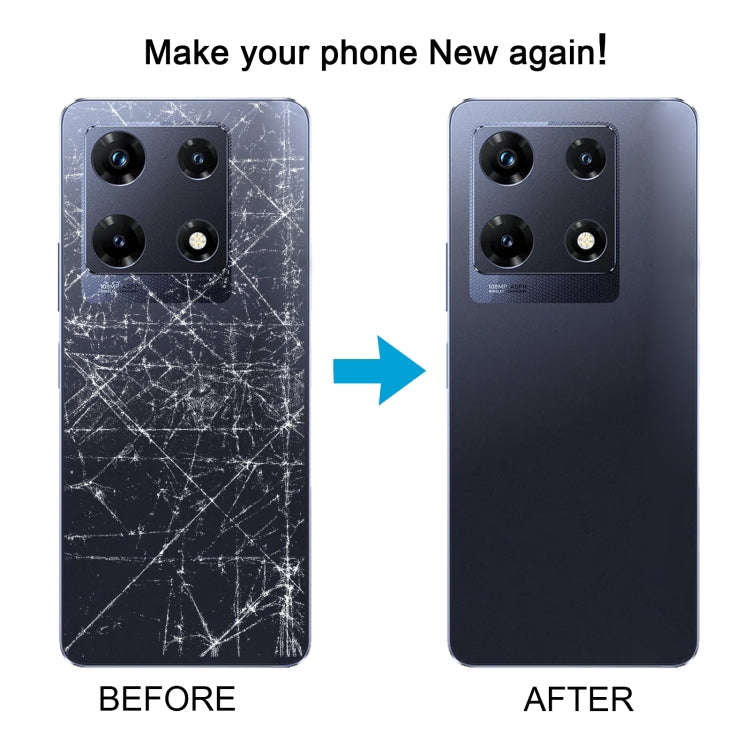 For Infinix Note 30 Pro 4G X678B Original Battery Back Cover(Gold)