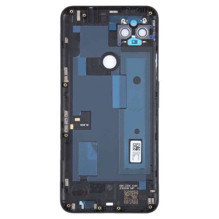For Google Pixel 4A 5G Battery Back Cover with Camera Lens Cover(White)
