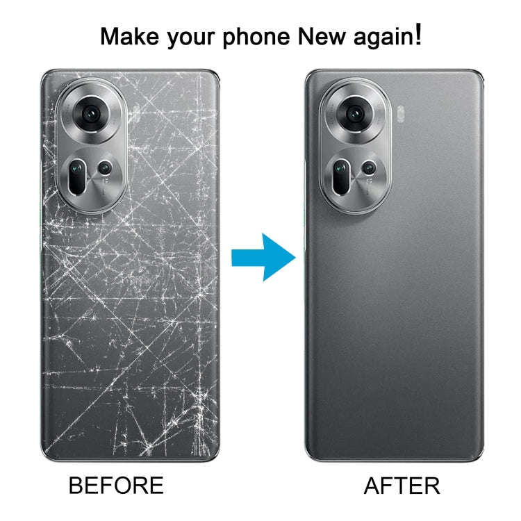 For OPPO Reno11 Global Original Battery Back Cover with Camera Lens Cover(Green)