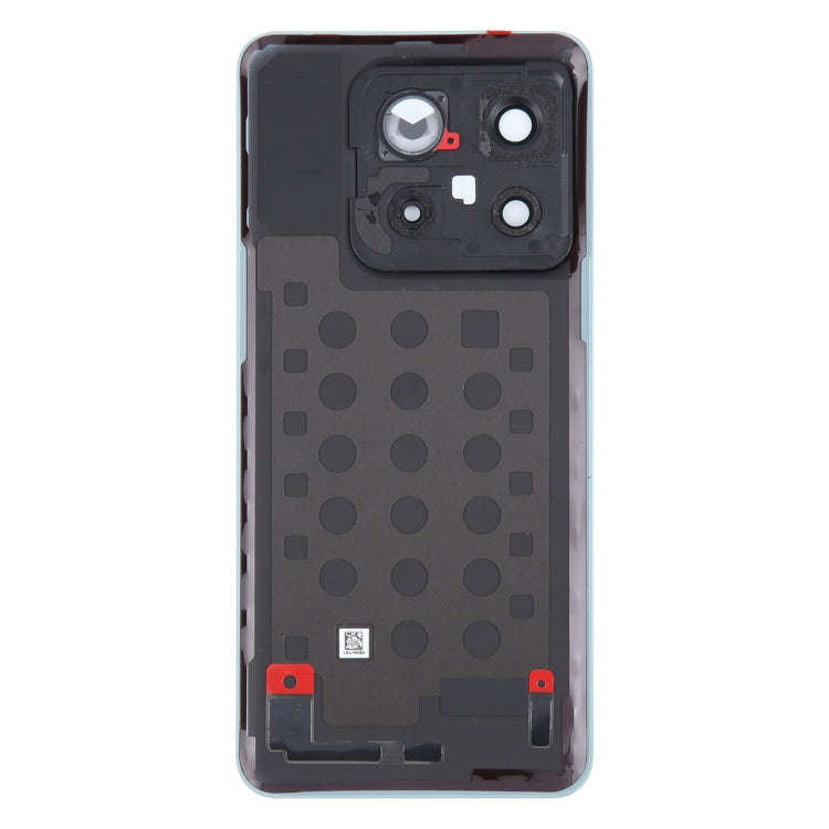 For OnePlus 10T Battery Back Cover with Camera Lens Cover(Green)