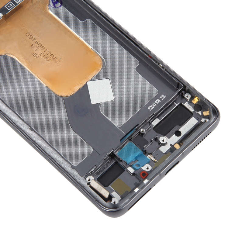 For Xiaomi 12X Original AMOLED Material LCD Screen Digitizer Full Assembly with Frame (Black)
