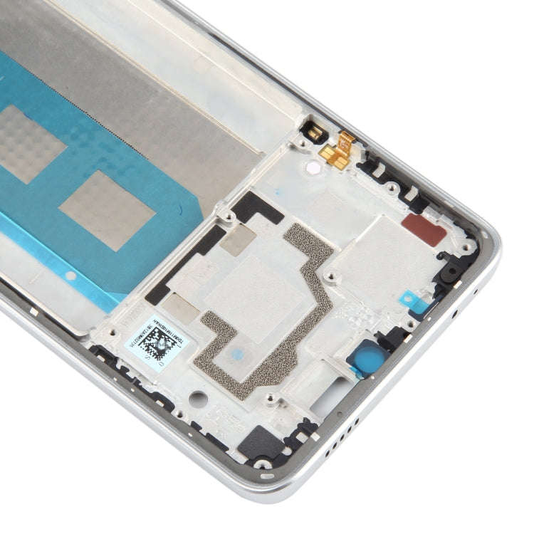 For Xiaomi Poco F5 Pro Original Front Housing LCD Frame Bezel Plate (Silver)