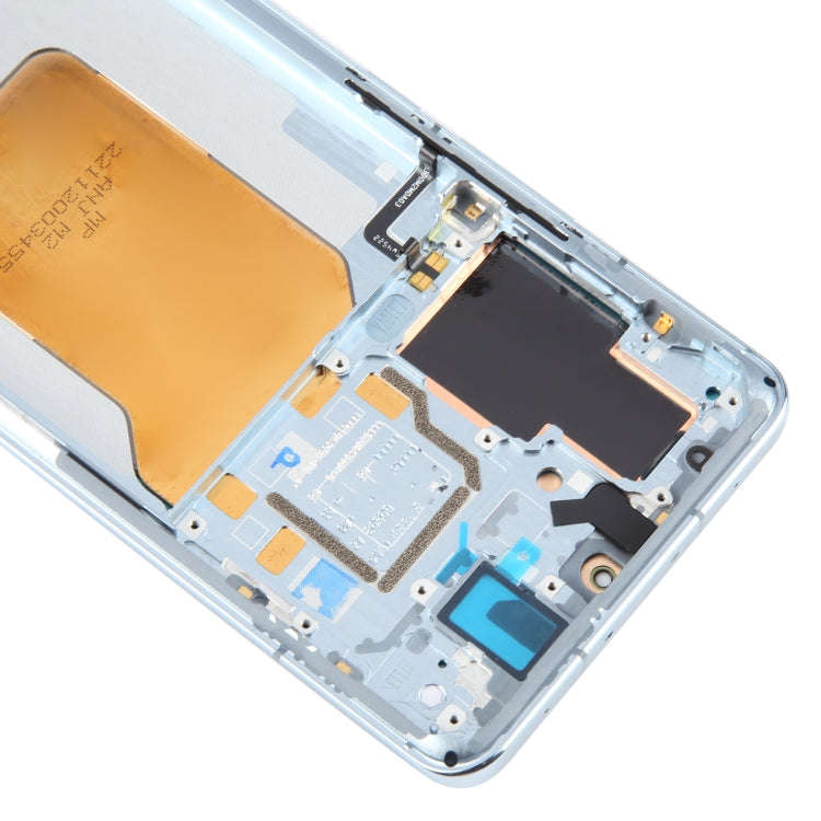 For Xiaomi 13 Pro Original AMOLED Material LCD Screen Digitizer Full Assembly with Frame (Blue)