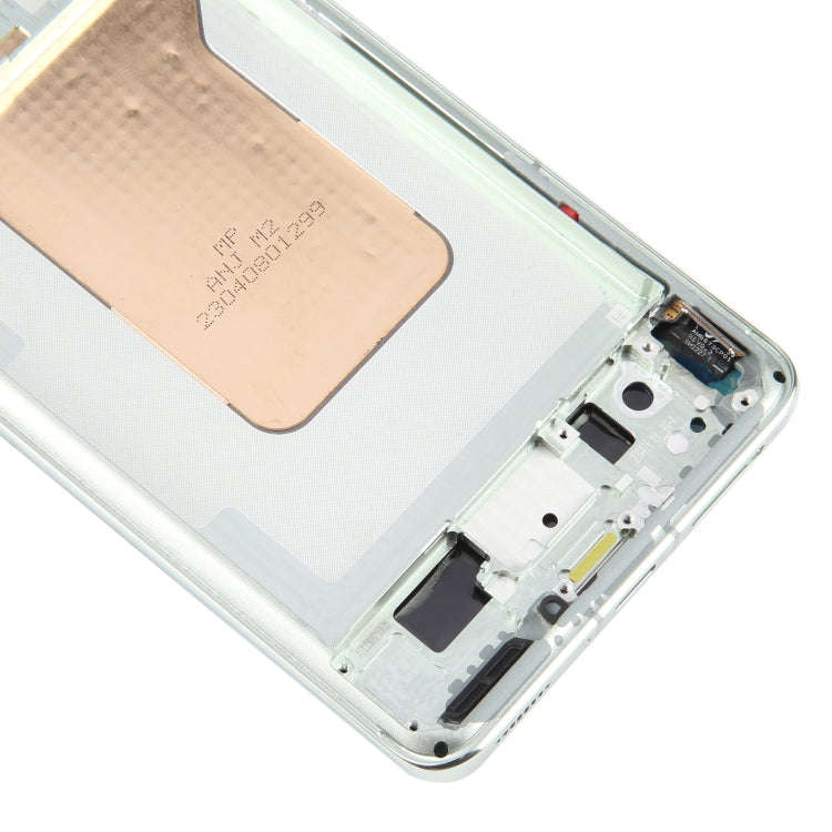 For Xiaomi 13 Pro Original AMOLED Material LCD Screen Digitizer Full Assembly with Frame (Silver)