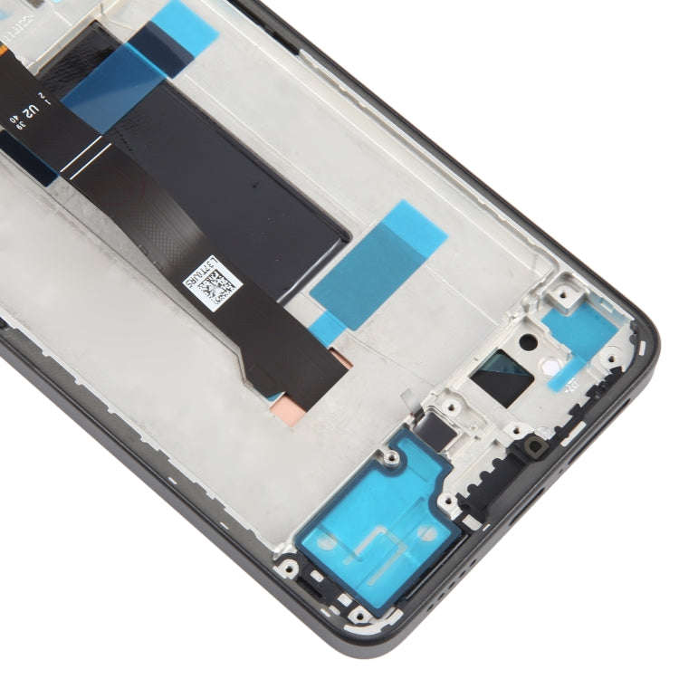 For Xiaomi Poco X6 Original AMOLED Material LCD Screen Digitizer Full Assembly with Frame (Black)