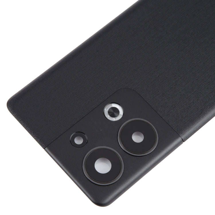 For OPPO Reno9 Pro+ Original Battery Back Cover with Camera Lens Cover(Black)