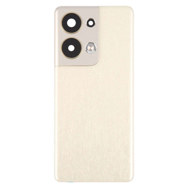 For OPPO Reno9 Pro+ Original Battery Back Cover with Camera Lens Cover(Gold)