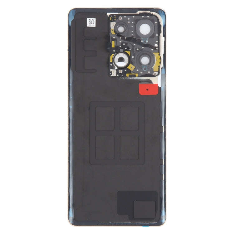For OPPO Reno9 Pro+ Original Battery Back Cover with Camera Lens Cover(Gold)