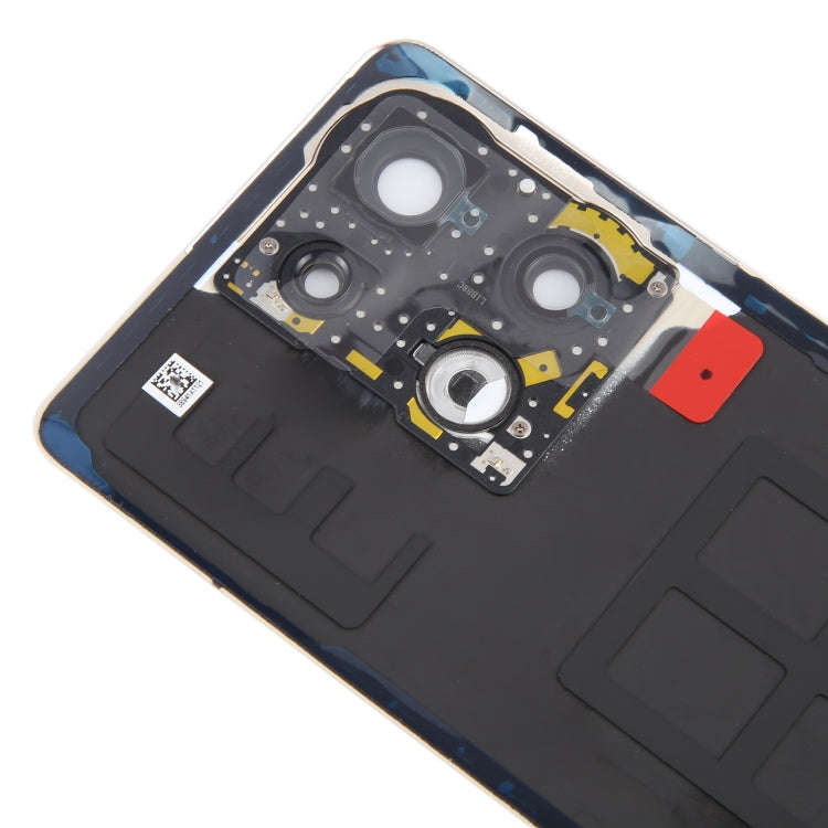 For OPPO Reno9 Pro+ Original Battery Back Cover with Camera Lens Cover(Gold)