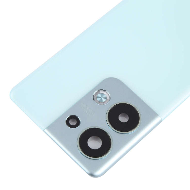 For OPPO Reno9 Pro+ Original Battery Back Cover with Camera Lens Cover(Blue)