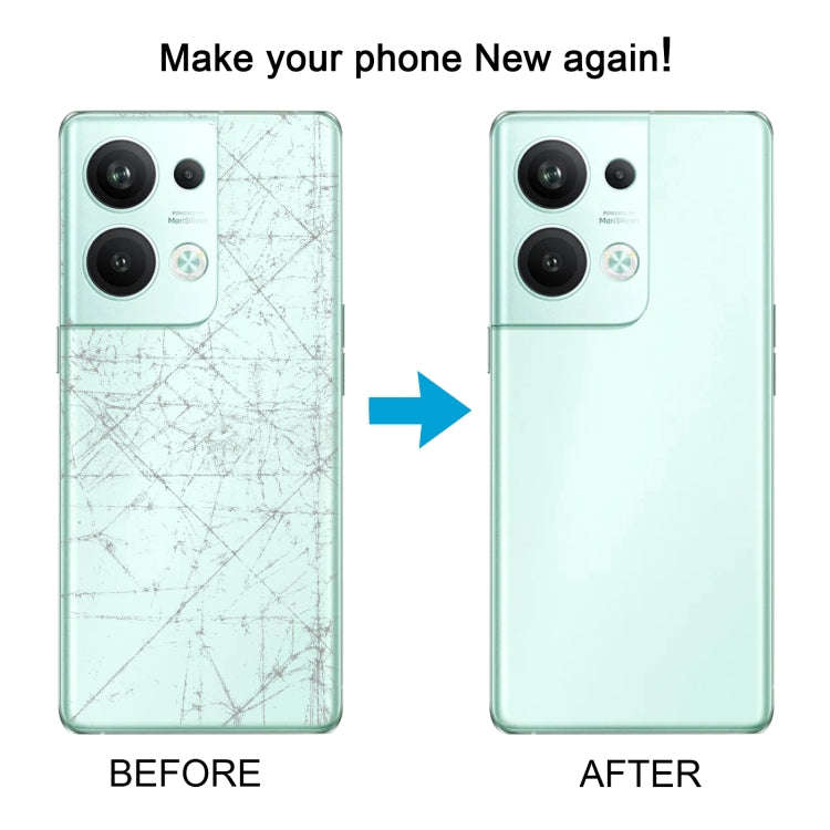 For OPPO Reno9 Pro+ Original Battery Back Cover with Camera Lens Cover(Blue)