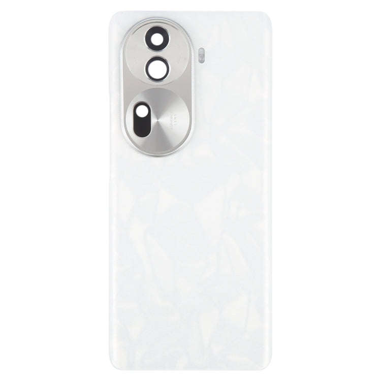 For OPPO Reno11 5G Original Battery Back Cover with Camera Lens Cover(White)