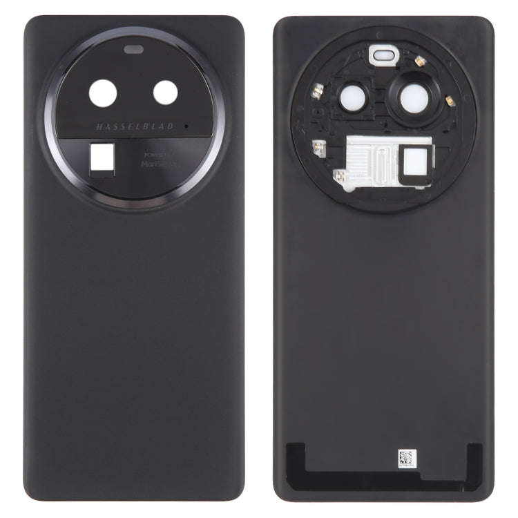 For OPPO Find X6 Pro Original Battery Back Cover with Camera Lens Cover(Black)