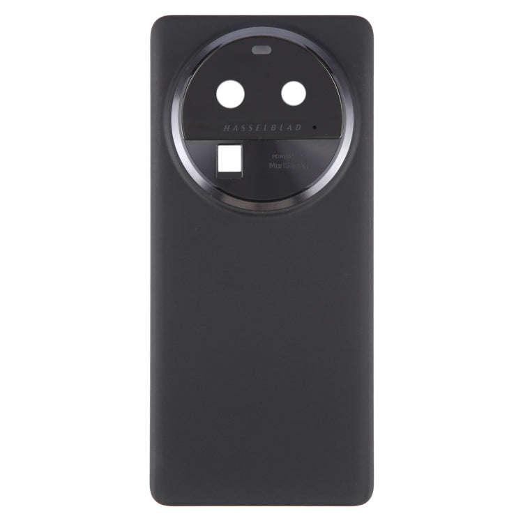 For OPPO Find X6 Pro Original Battery Back Cover with Camera Lens Cover(Black)