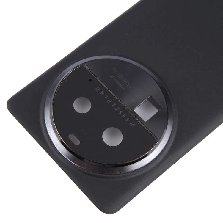 For OPPO Find X6 Pro Original Battery Back Cover with Camera Lens Cover(Black)