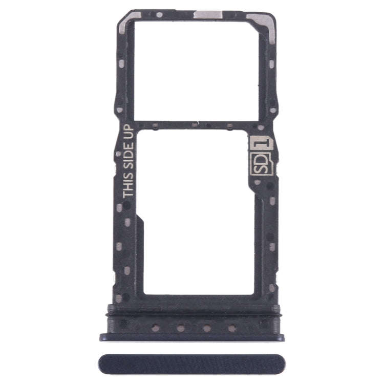 For Motorola Moto G 5G 2023 Original SIM Card Tray + Micro SD Card Tray (Black)