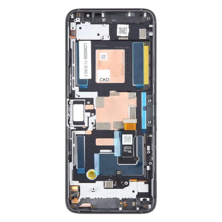 For Asus ROG Phone 6 Original LCD Screen Digitizer Full Assembly with Frame (Black)