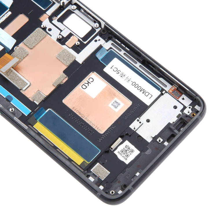 For Asus ROG Phone 6 Original LCD Screen Digitizer Full Assembly with Frame (Black)