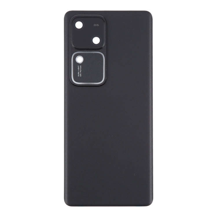 For vivo V30 Battery Back Cover with Camera Lens Cover(Black)