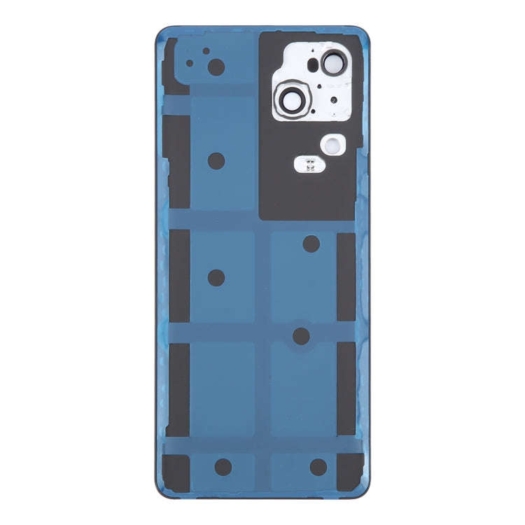 For vivo V30 Battery Back Cover with Camera Lens Cover(Black)