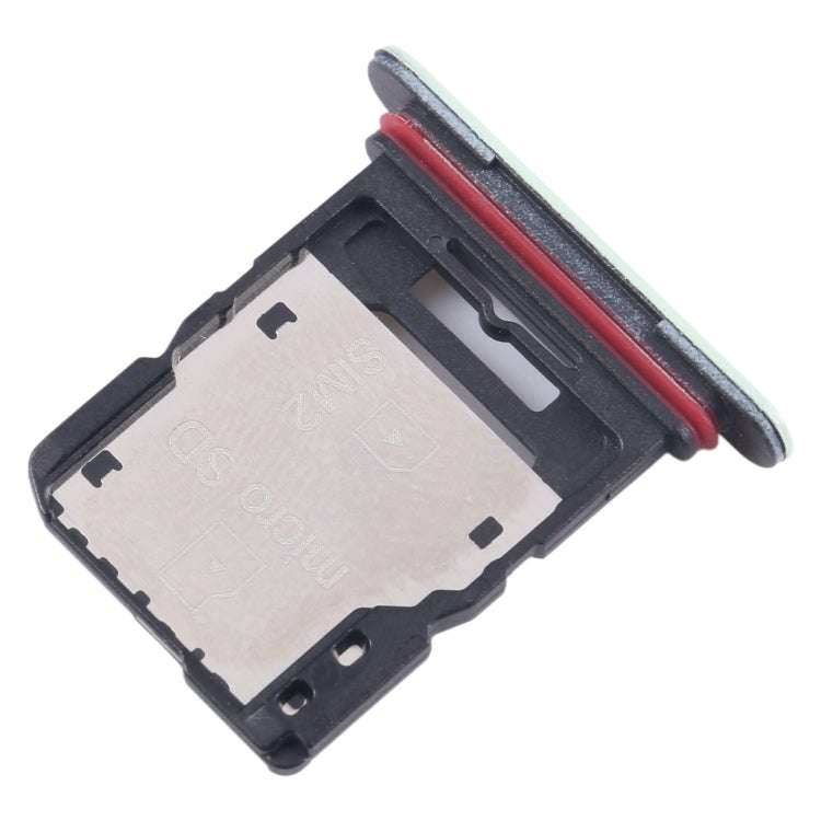 For Sony Xperia 10 V Original SIM Card Tray + SIM / Micro SD Card Tray (Green)