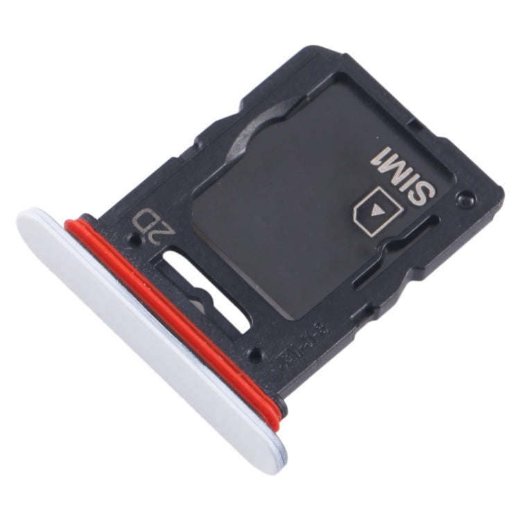 For Sony Xperia 10 V Original SIM Card Tray + SIM / Micro SD Card Tray (White)