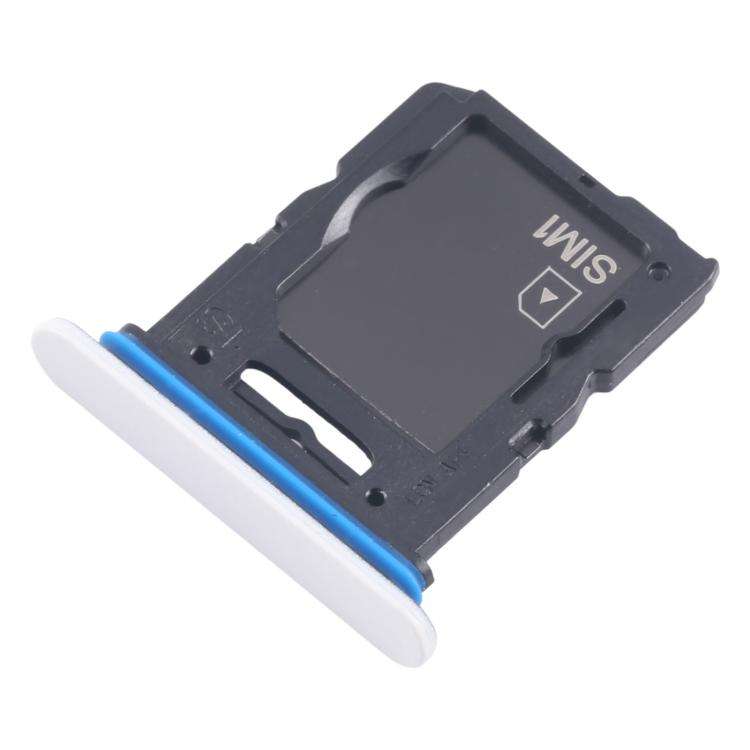 For Sony Xperia 10 V Original SIM Card Tray + Micro SD Card Tray (White)