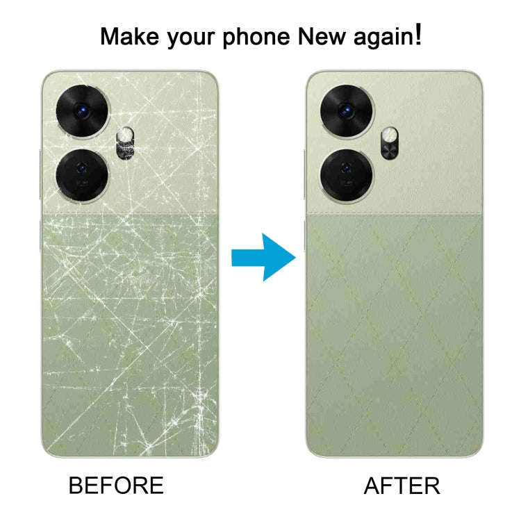 For itel P55+ Original Battery Back Cover(Purple)